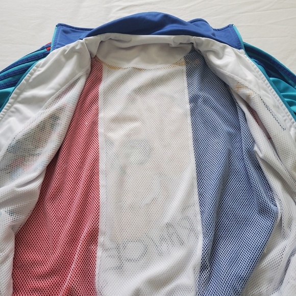 Ed hardy track coat france flag and skull medium - Picture 6 of 8